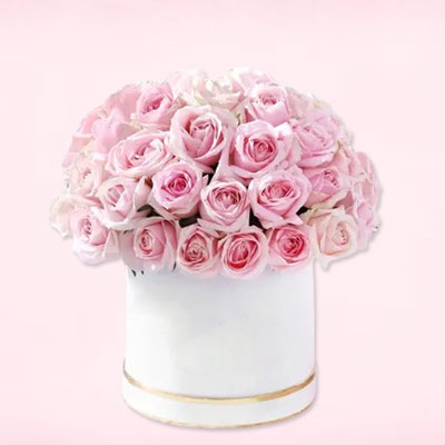 "30 Pink Roses Flower box - code BF30 - Click here to View more details about this Product